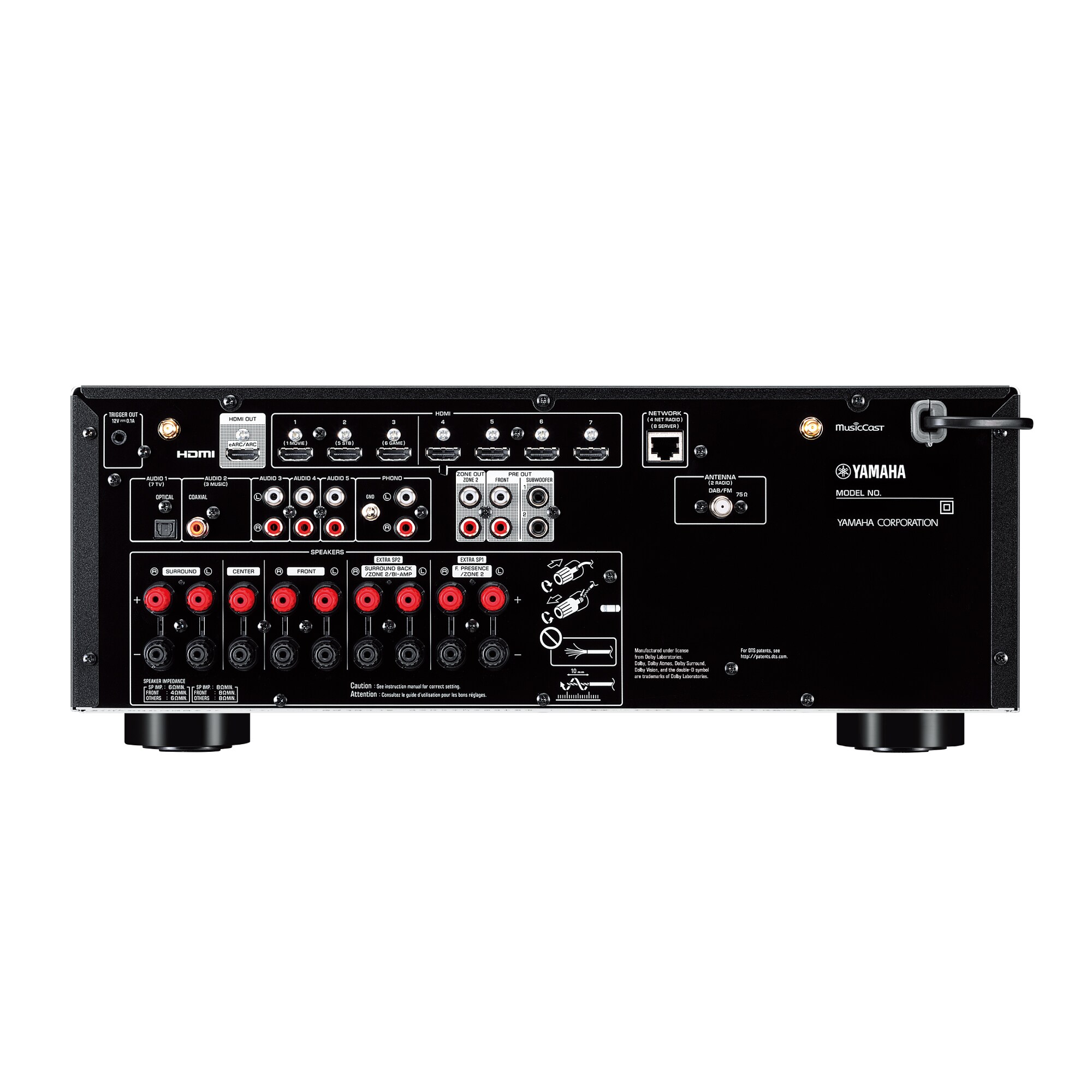 Yamaha RX-V6A thumbnail 3