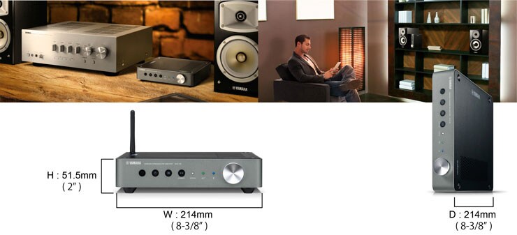 MusicCast WXC-50 - Overview - Wireless Streaming Amplifiers