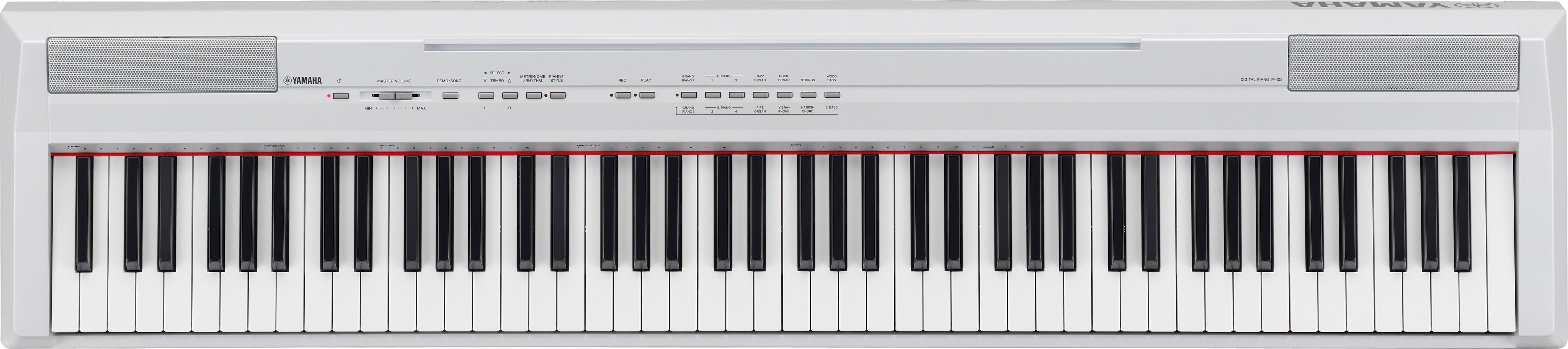 P-105 - Overview - P Series - Pianos - Musical Instruments 