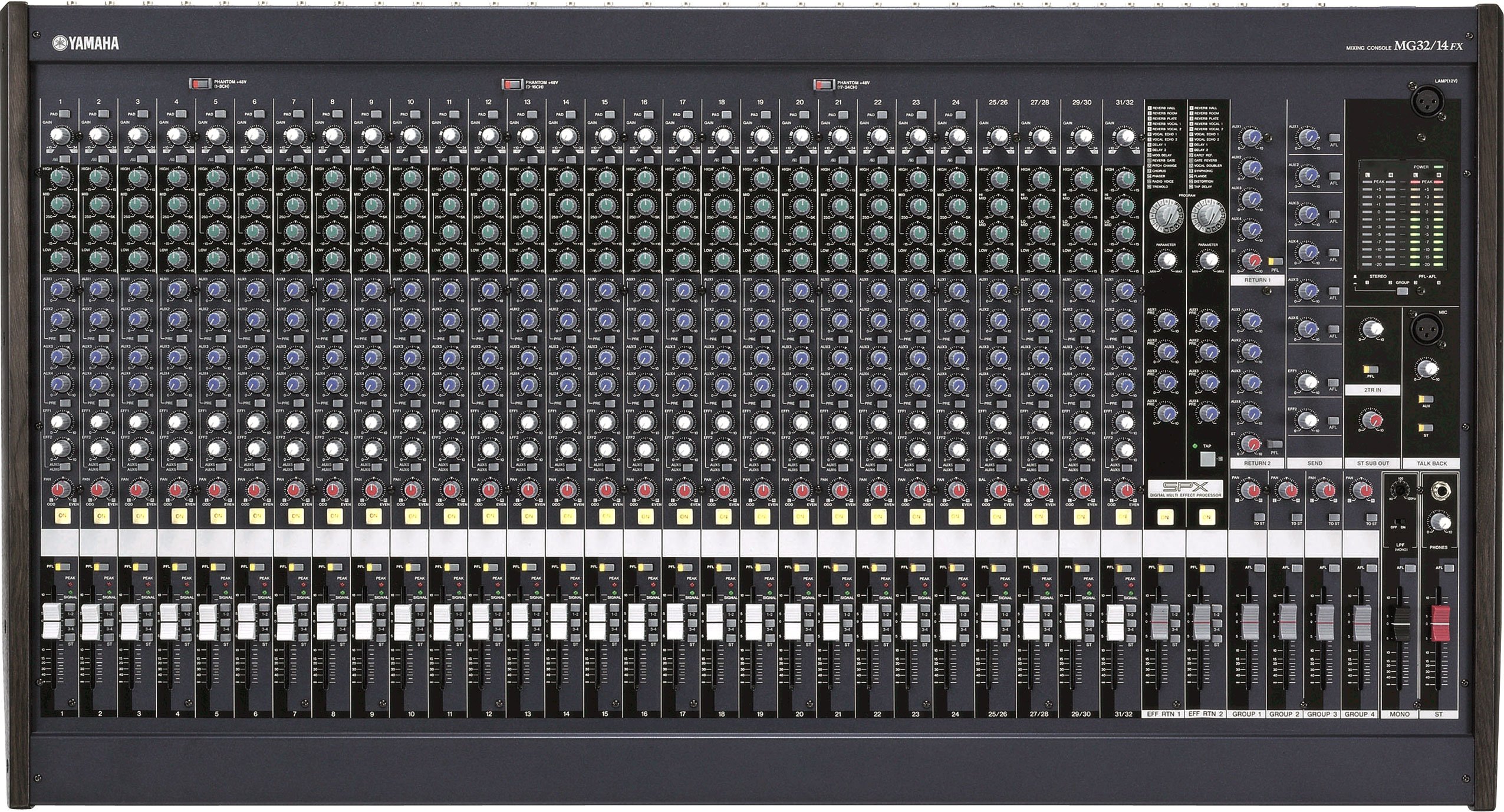 MG32/14FX, MG24/14FX - Overview - Mixers - Products - Audio