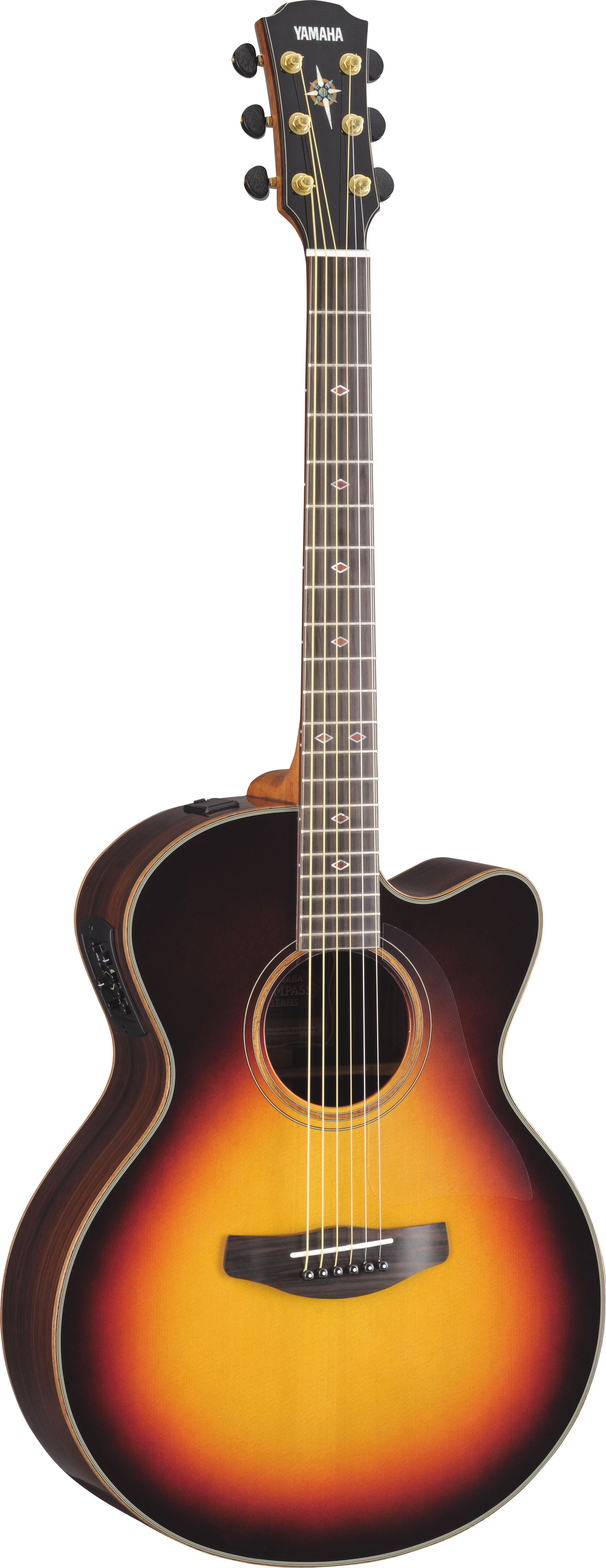 YAMAHA CPX series CPX1000 (Ultramarine) (エレアコ) YAMAHA CPX1000 Brown Sunburst | Strumenti Musicali .net