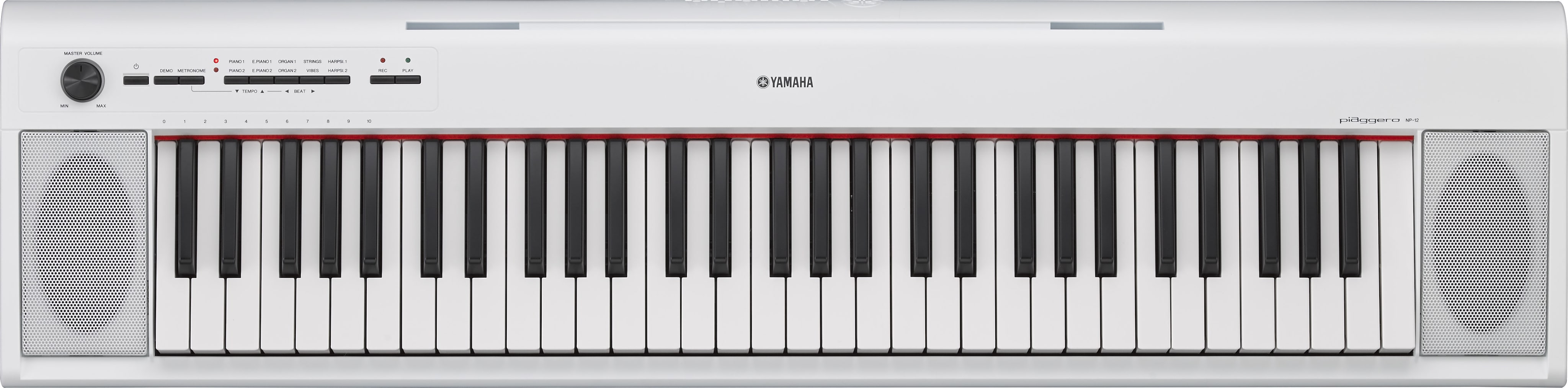 鍵盤楽器 YAMAHA piaggero NP-12B Yamaha NP12B 61-Key Piaggero Portable Digital - Black