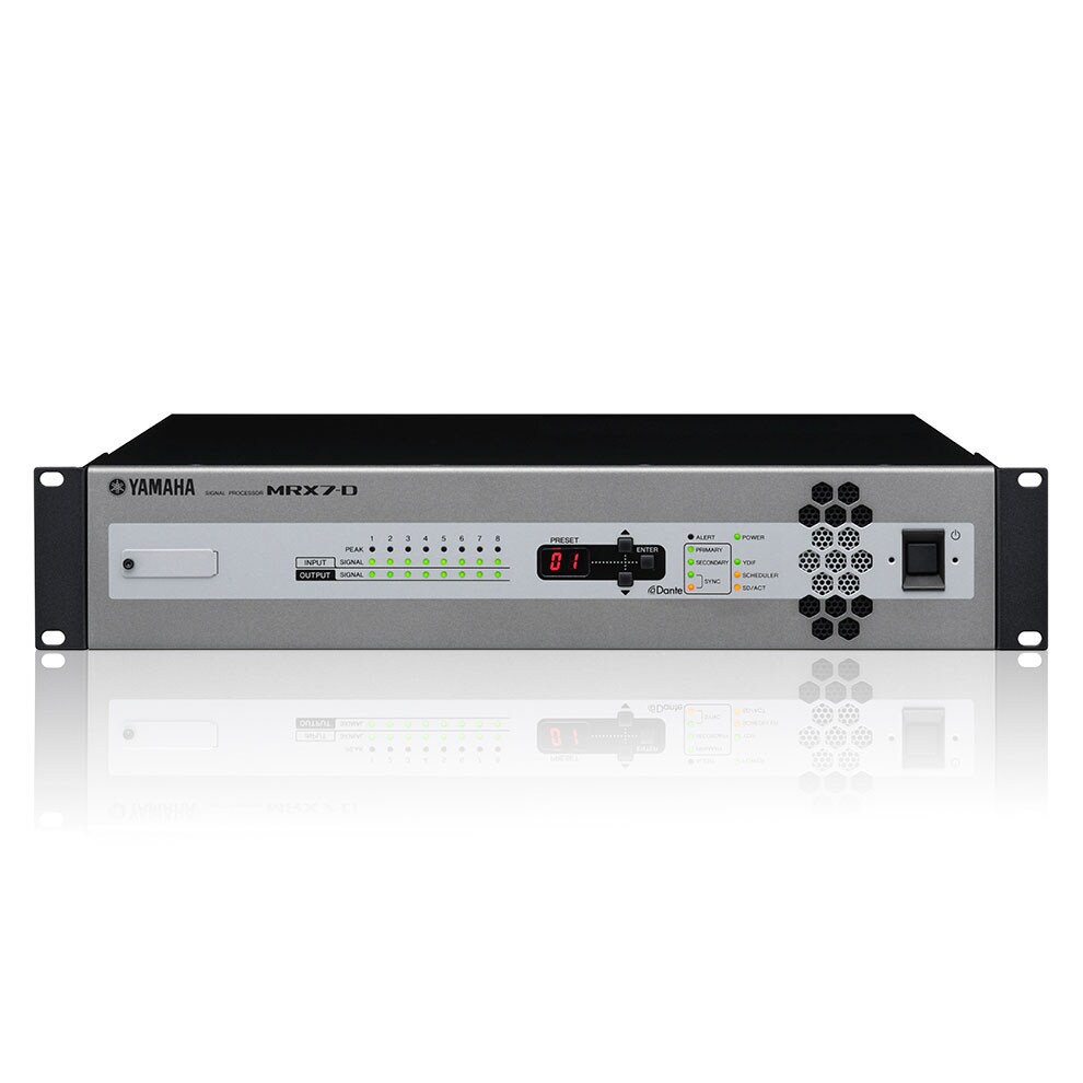 MRX7-D - Specs - Processors - Products - Audio - Yamaha - Business