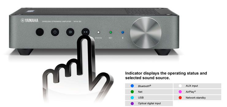MusicCast WXA-50 - Overview - Wireless Streaming Amplifiers