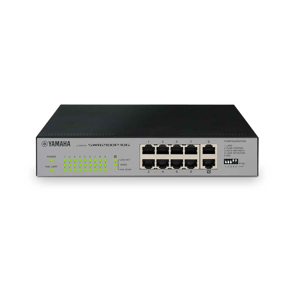 未使用　YAMAHA SWR2100P-5G SWR2100P - Overview - Network Devices - Products - Audio - Yamaha