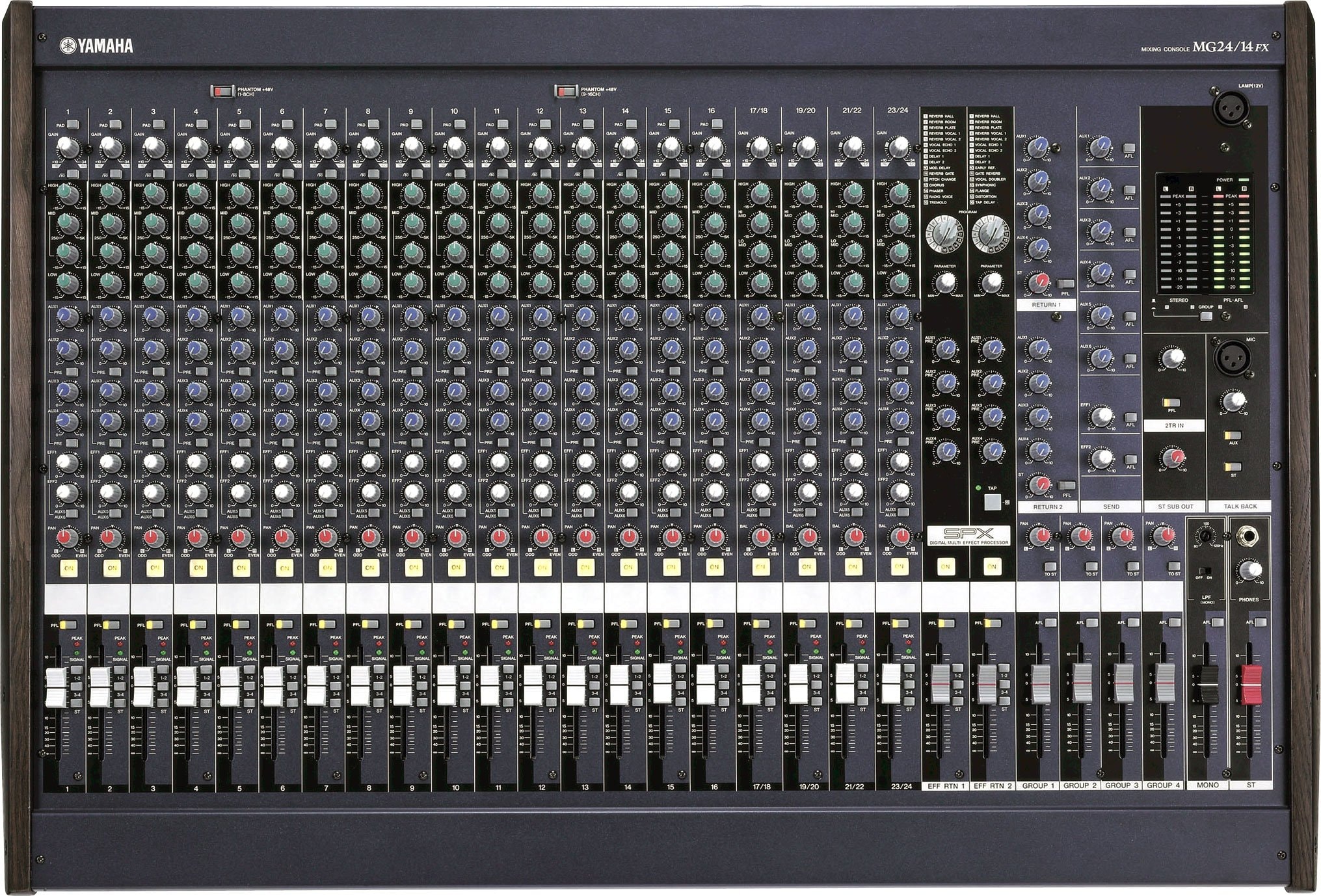 Yamaha MGX32/14FX DJミキサー MG32/14FX, MG24/14FX - Overview - Mixers - Products - Audio