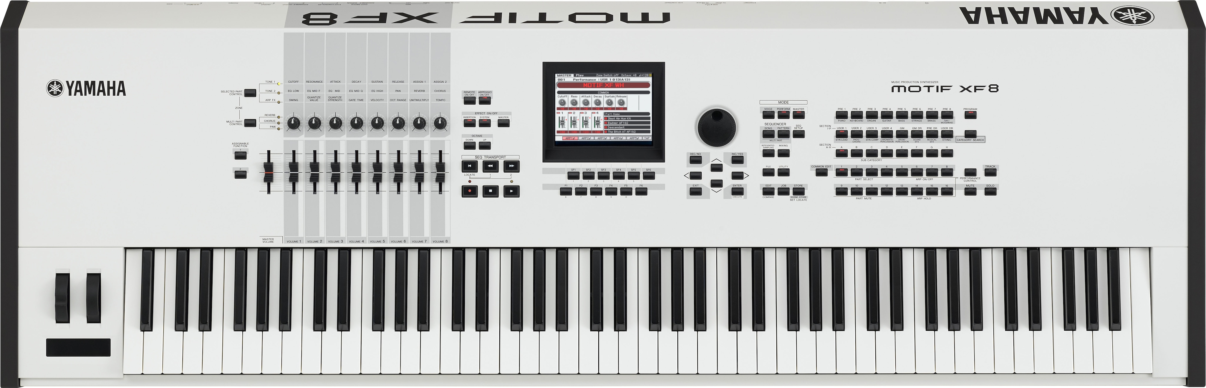 MOTIF XF WH - Overview - Synthesizers - Products - Keyboard