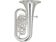 Material: Yellow brass, Finish: Silver-plated
