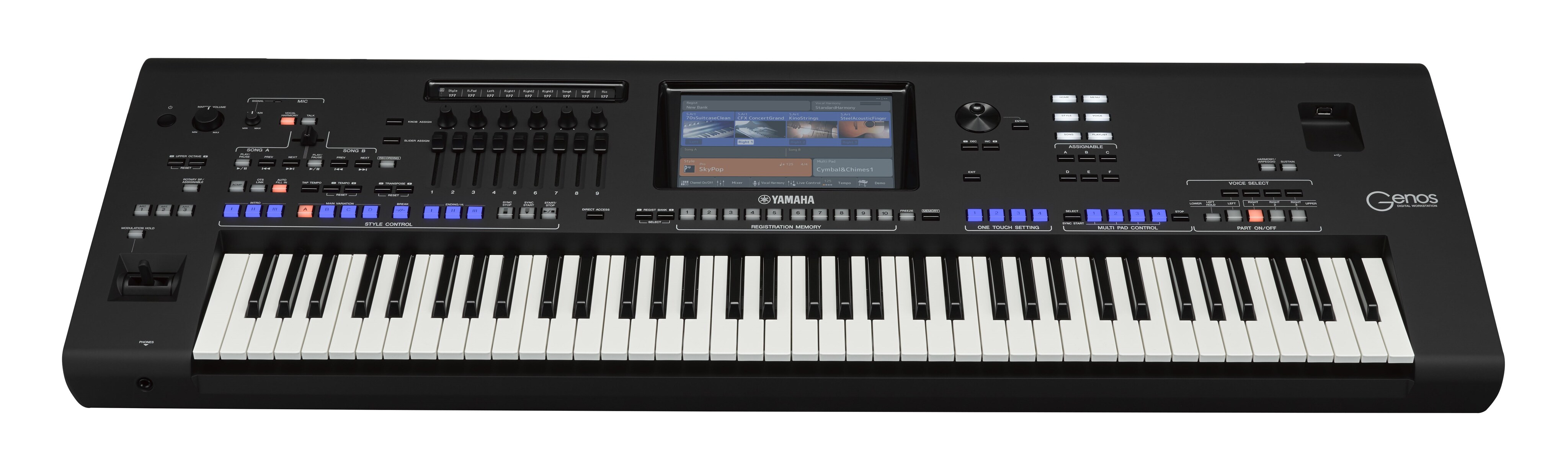 yamaha genos arranger workstation