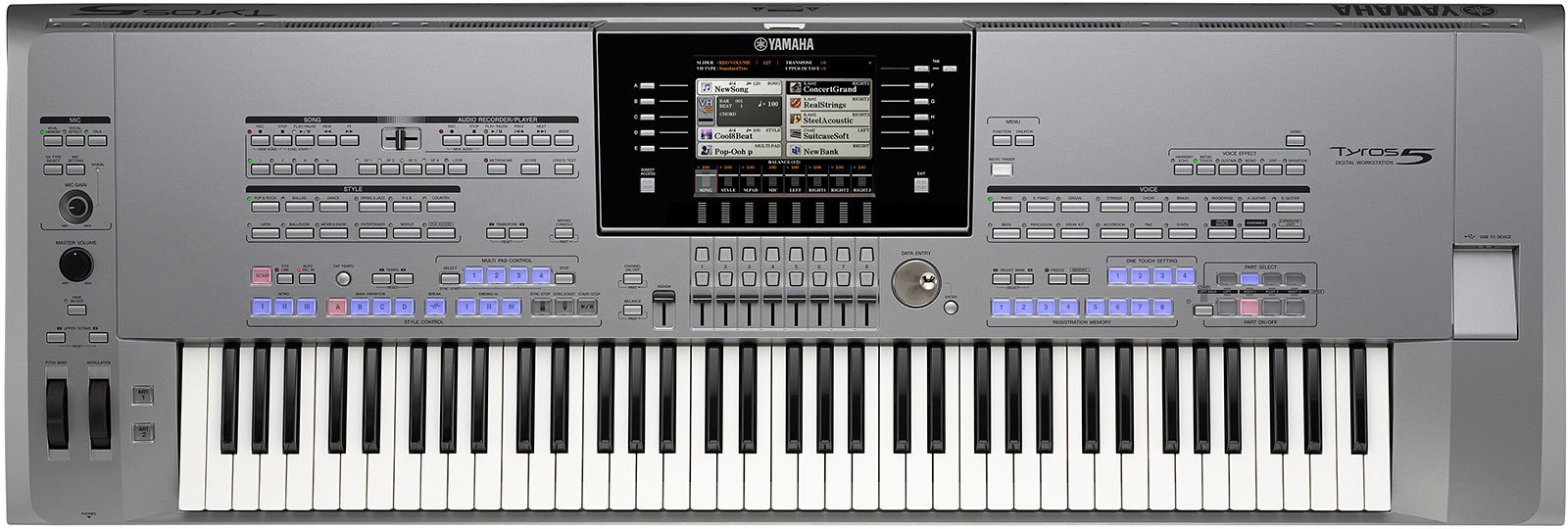 yamaha keyboard tyros