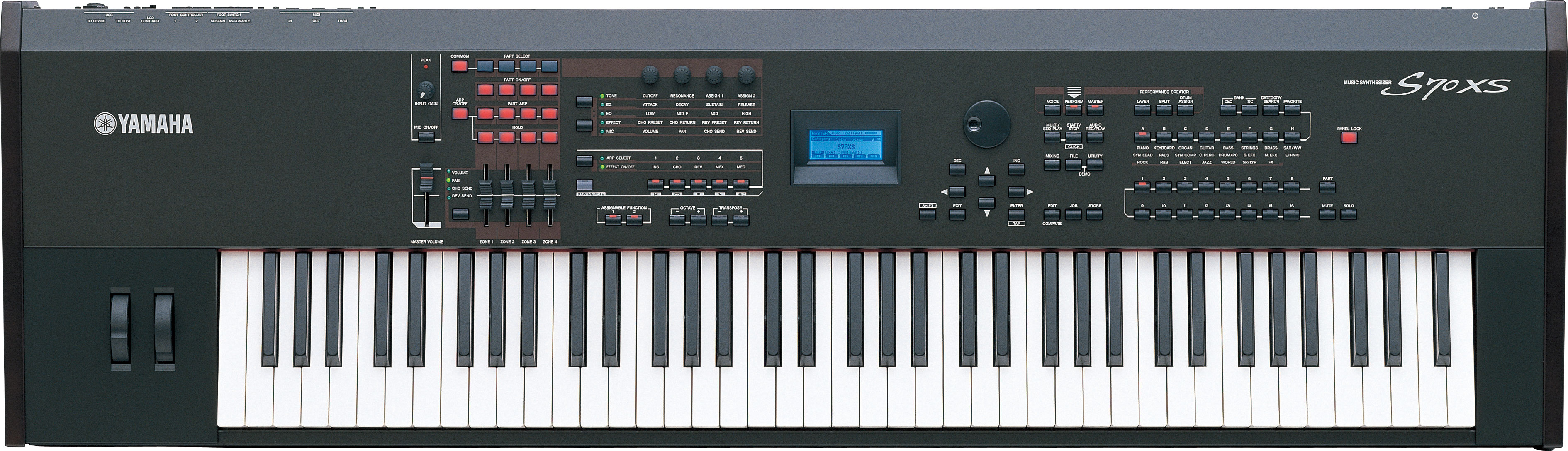 S - Specs - Synthesisers - Products - Keyboard Instruments