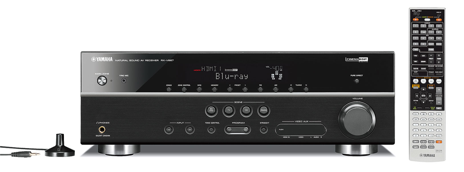 RX-V667 - Overview - AV Receivers - Products - Home Audio - Audio