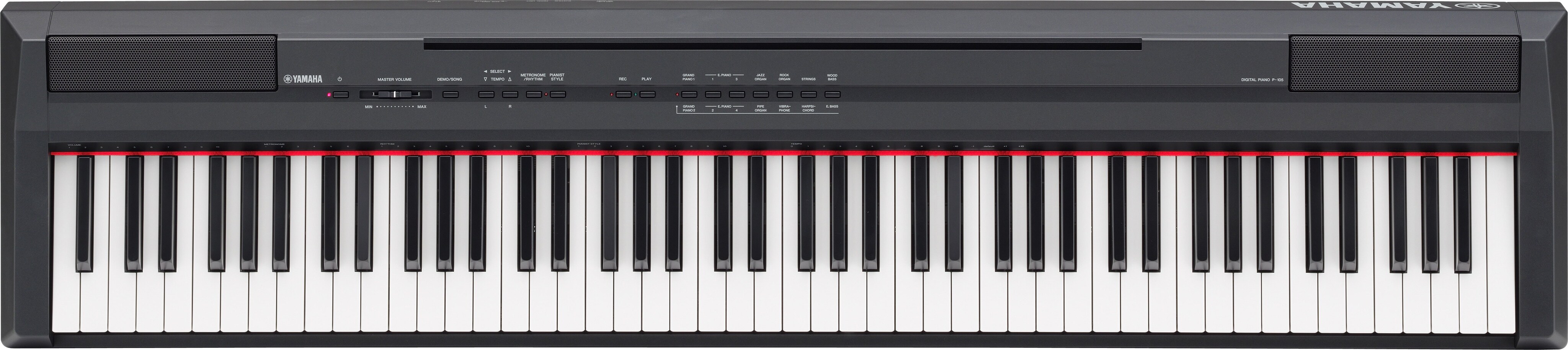 P-105 - Overview - P Series - Pianos - Musical Instruments 