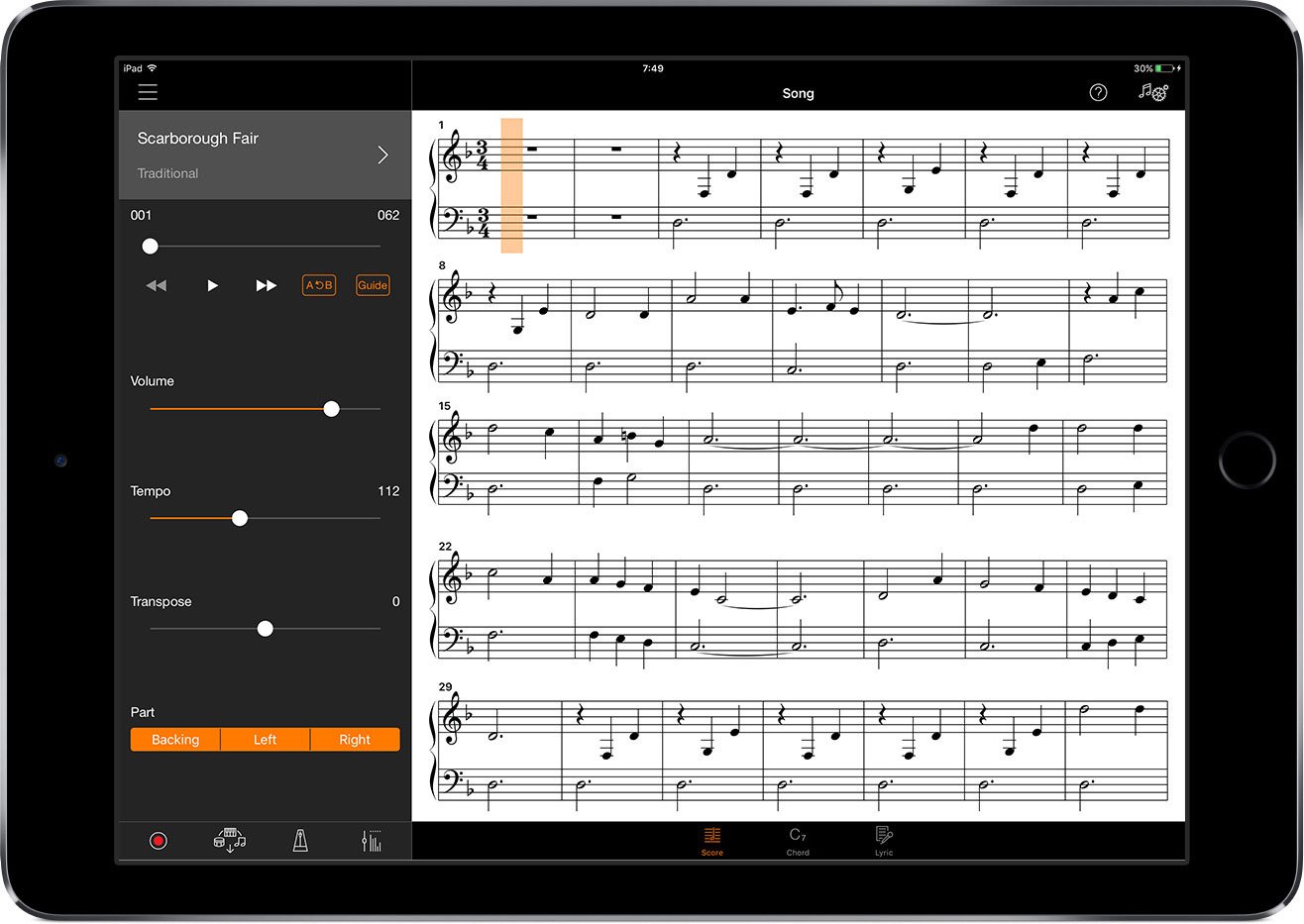 yamaha p45 smart pianist app