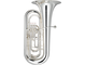 Material: Yellow brass, Finish: Silver-plated