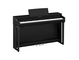 Diagonal side view of the Yamaha Clavinova CLP-825B