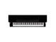 Overhead view of the Yamaha Clavinova CLP-875PE