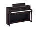 Diagonal side view of the Yamaha Clavinova CLP-875R