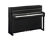 Diagonal side view of the Yamaha Clavinova CLP-885B