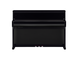 Front view of the Yamaha Clavinova CLP-885PE, key cover closed