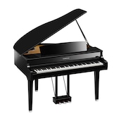 Diagonal side view of the Yamaha Clavinova CLP-895GP