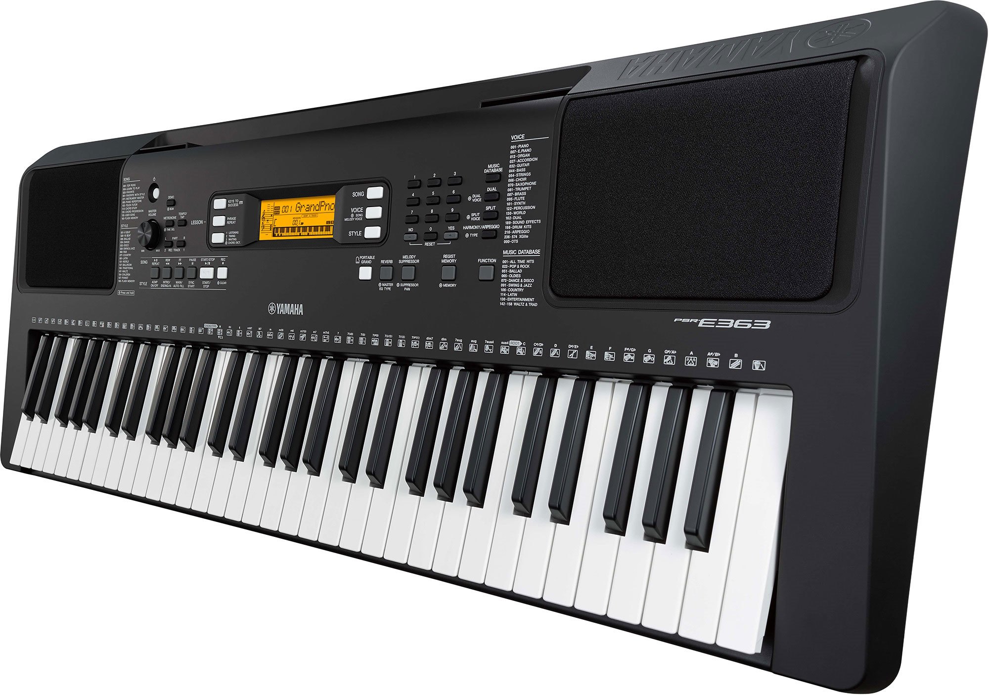 yamaha keyboard e363 price