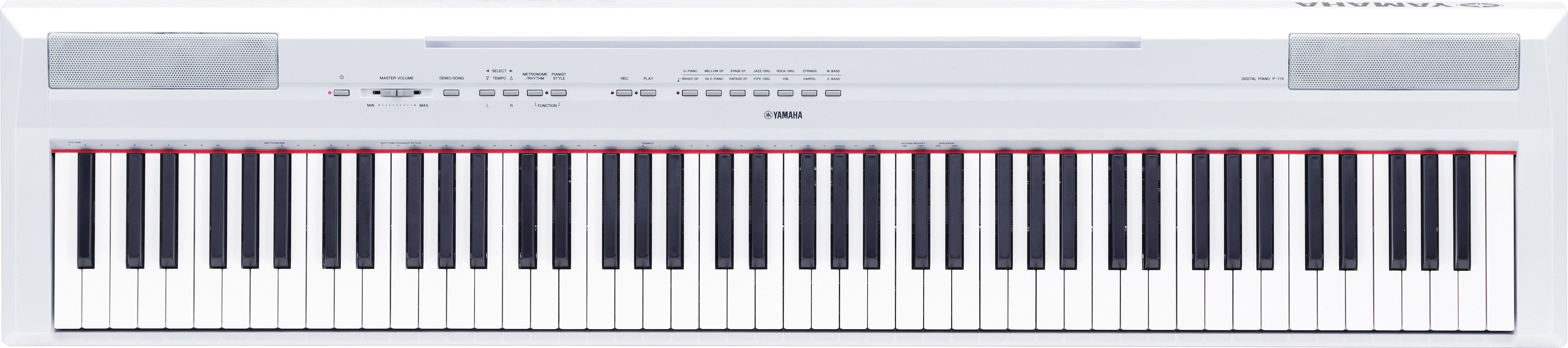 P-115 - Overview - P Series - Pianos - Musical Instruments 