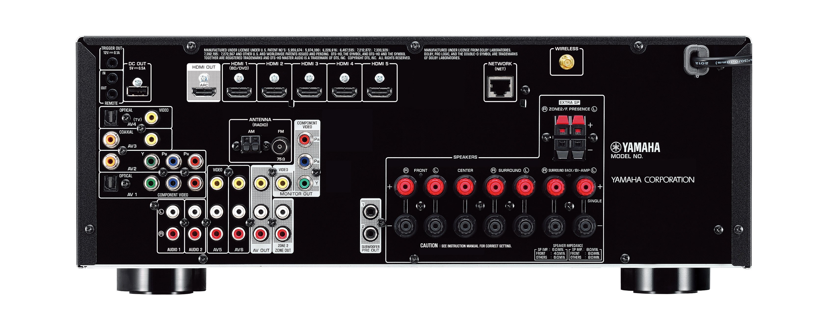 RXV677 Overview AV Receivers Audio & Visual Products Yamaha