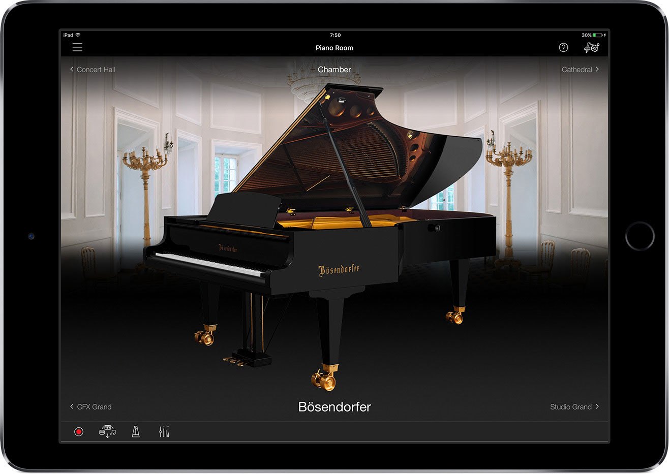 yamaha p45 smart pianist app