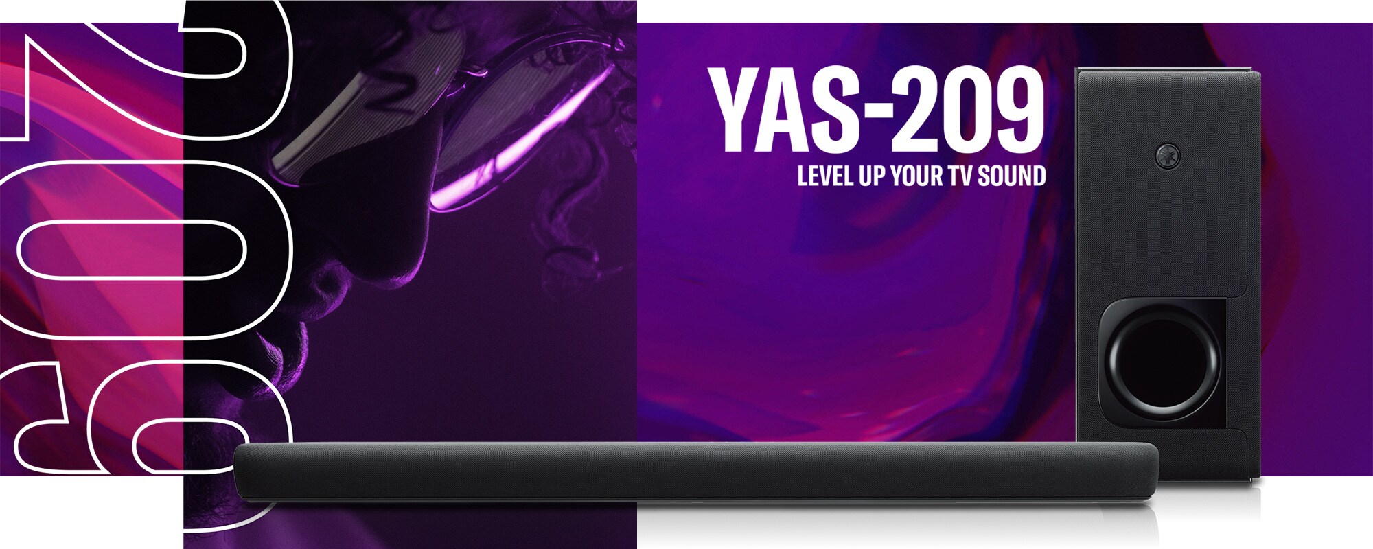 Yamaha YAS-209 サウンドバー YAS-209 - Overview - Sound Bars - Products - Home Audio - Audio