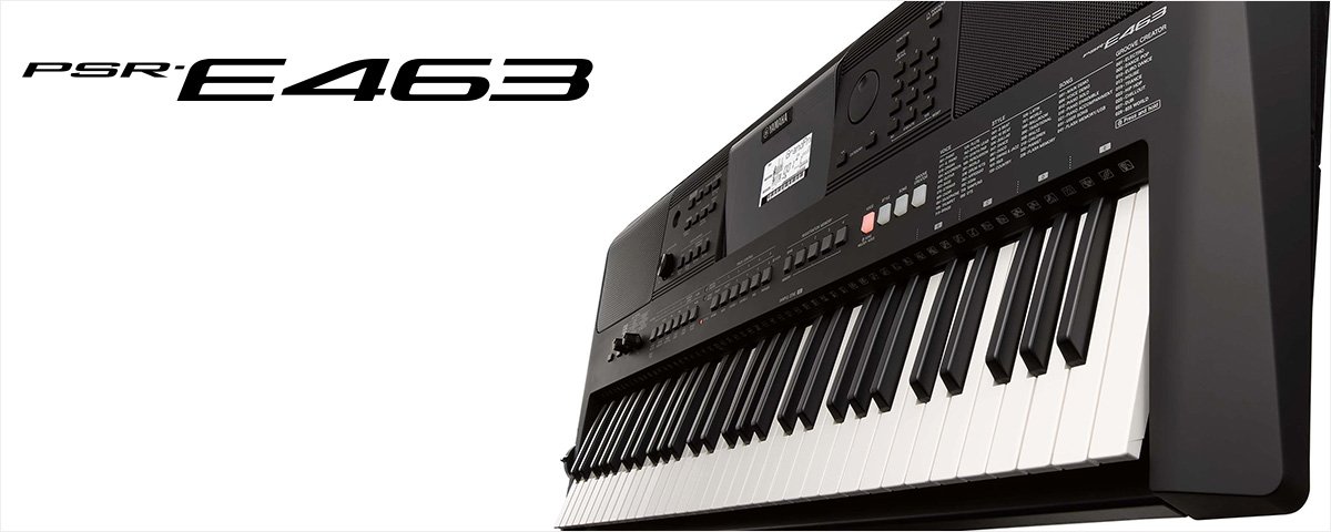 PSR-E463 - Overview - Portable Keyboards - Keyboard Instruments 