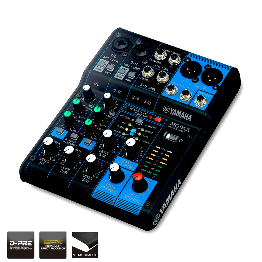MG Series - Overview - Mixers - Products - Audio - Yamaha