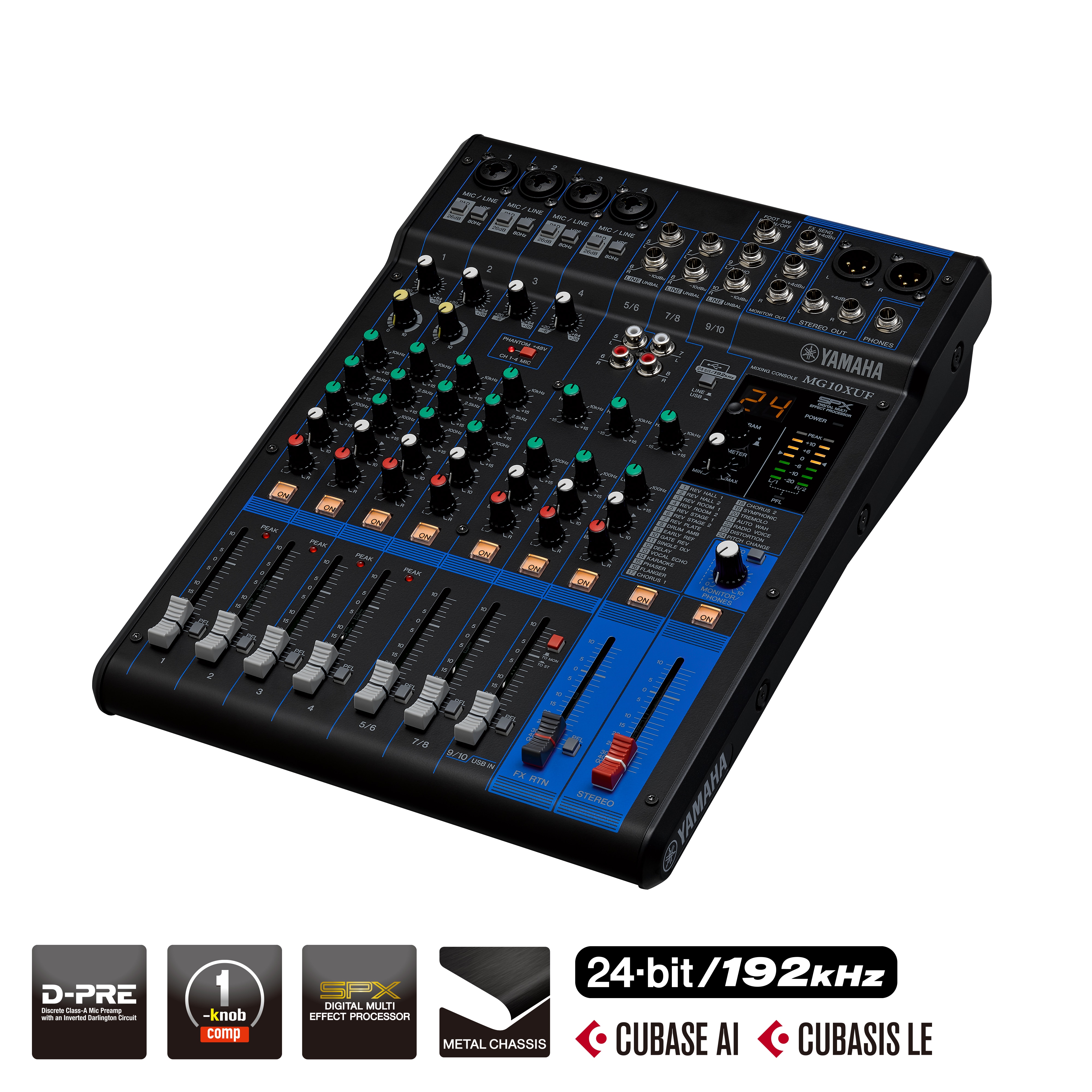 【希少】YAMAHA MG-2S Black MG Analog Mixing Consoles - Yamaha USA