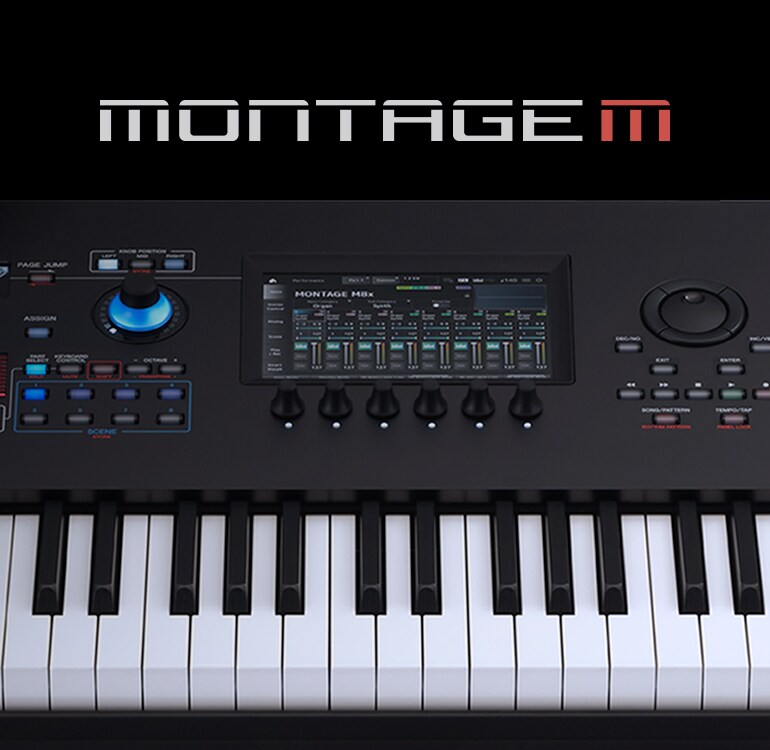 Yamaha MONTAGE M7 Synthesizer with 76-note Keyboard — Fair Deal Music