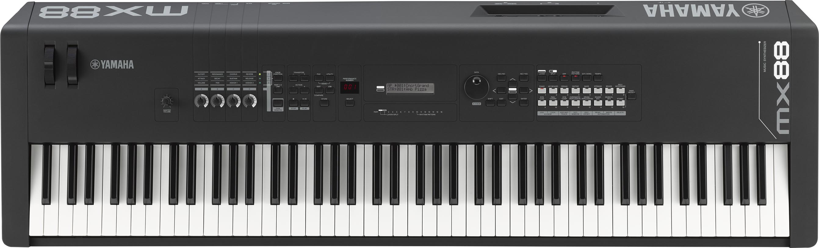 【喰那】YAMAHA MX88 88鍵 シンセサイザー ピアノタッチ MX88 - Overview - Synthesisers - Products - Keyboard Instruments