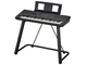 Yamaha Arranger Workstation PSR-SX720+ set on the Yamaha keyboard stand L-7B