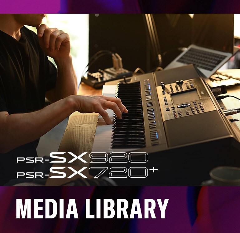 PSR-SX Media Library - Yamaha - UK and Ireland