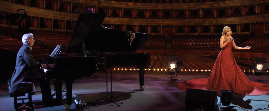 Katherine Jenkins piano