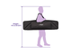 Image when holding the keyboard bag