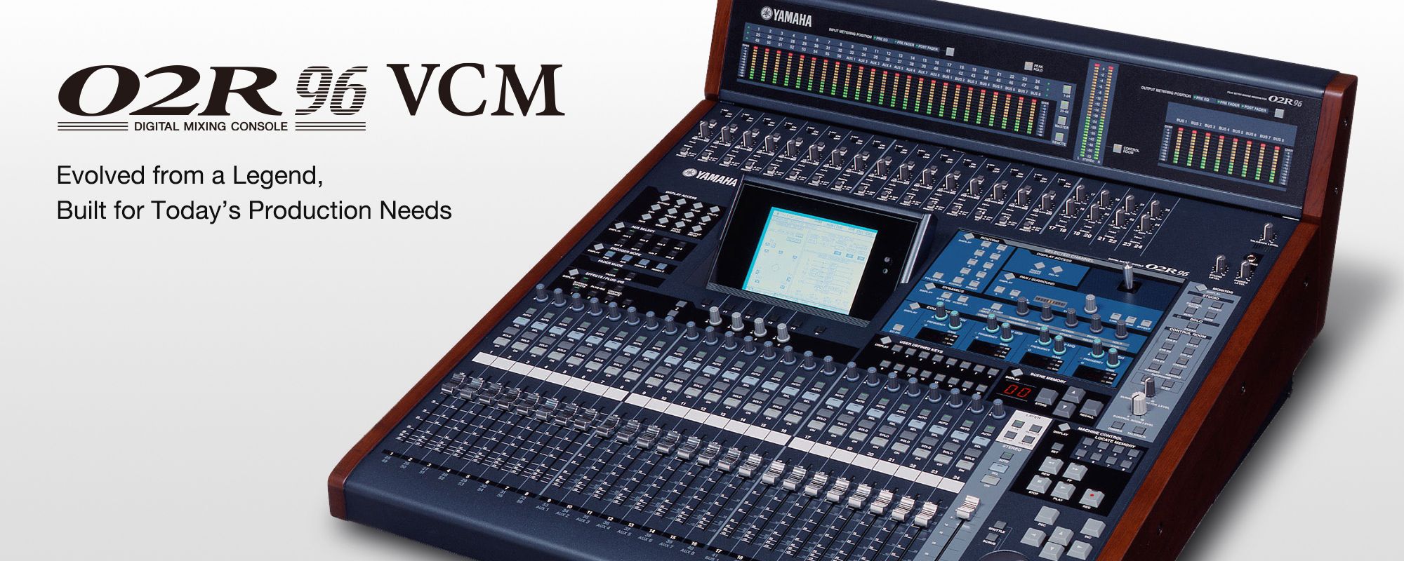 02R96VCM - Features - Mixers - Professional Audio - Products - Yamaha - UK  and Ireland