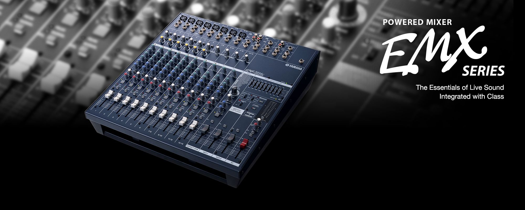 EMX5014C - Overview - Mixers - Professional Audio - Products - Yamaha - UK  and Ireland