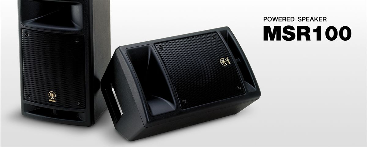 MSR100 - Features - Speakers - Professional Audio - Products 