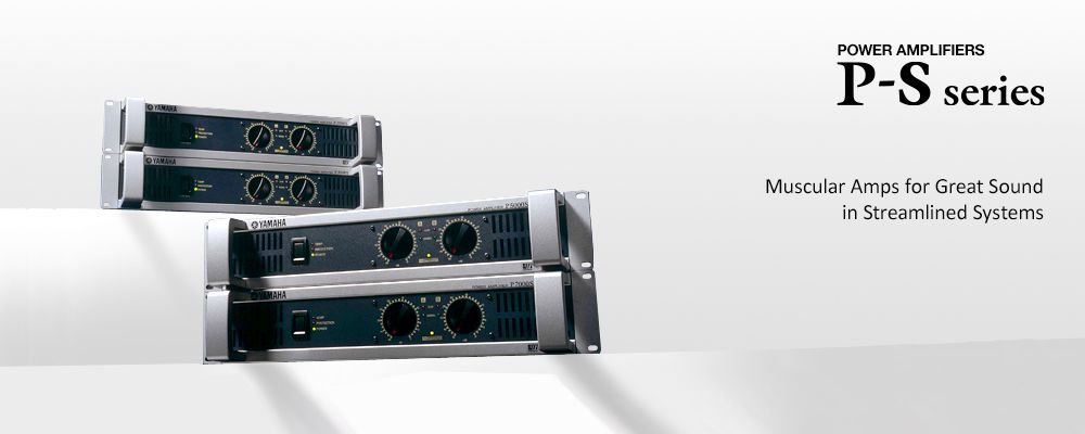 P Series - Overview - Power Amplifiers - Professional Audio