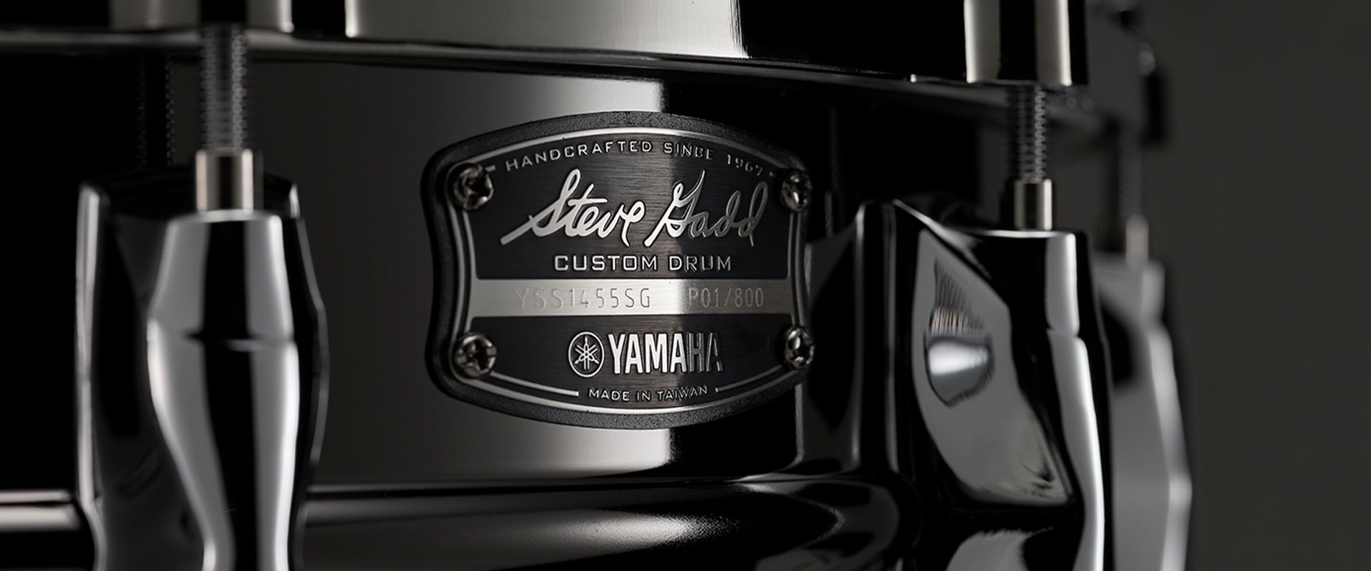 New limited Yamaha Drums Steve Gadd Signature Snare YSS1455SG now 