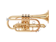 Bell: Yellow brass, Finish: Gold lacquer