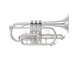 Bell: Yellow brass, Finish: Silver-plated