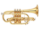 Bell: Yellow brass, Finish: Clear lacquer