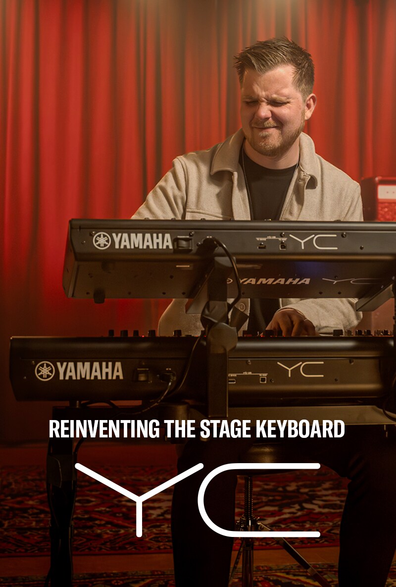 YC Series - YC61, YC73 and YC88 - Overview - Stage Keyboards