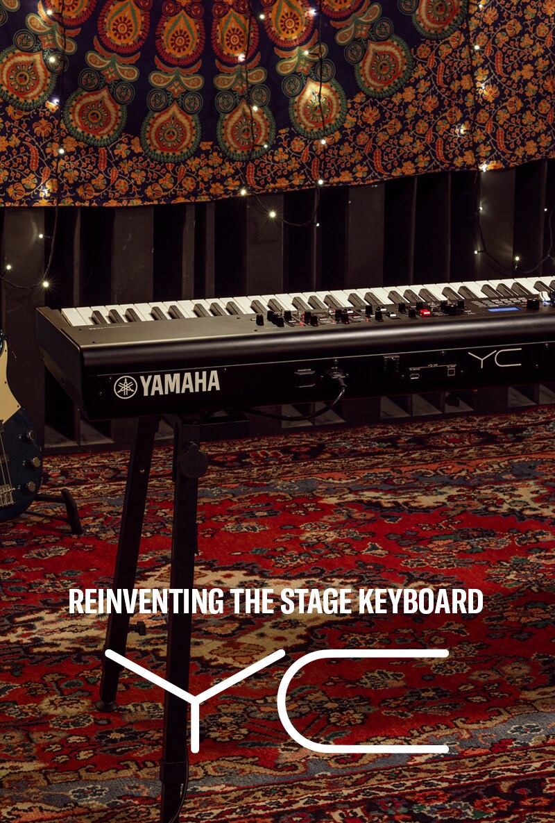 YC Series - YC61, YC73 and YC88 - Overview - Stage Keyboards