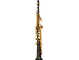 Finish: Black lacquer, Neck: One-piece (straight)